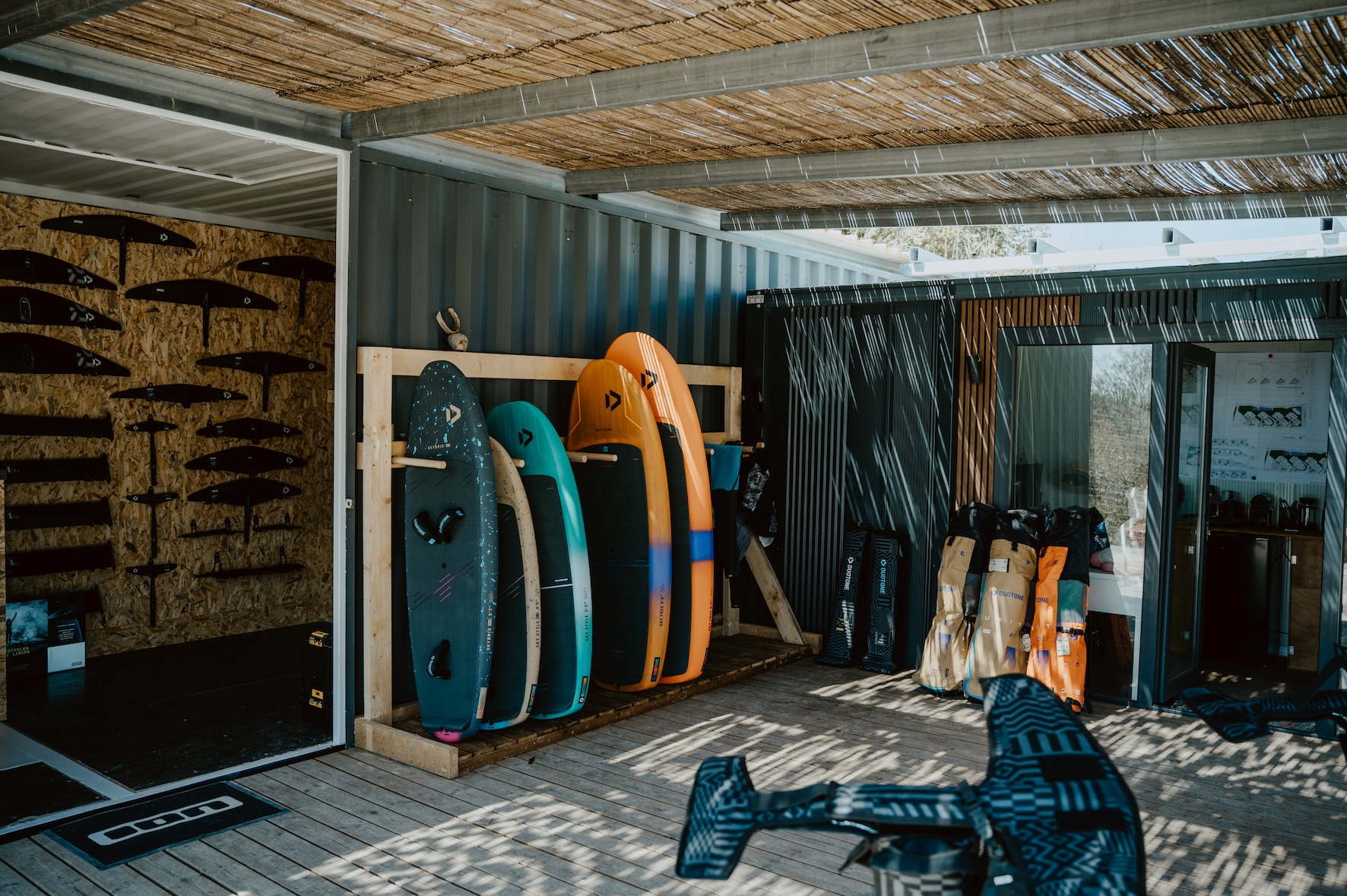 Wing-foil boards, wings, foils, accessories and apparel in Vass